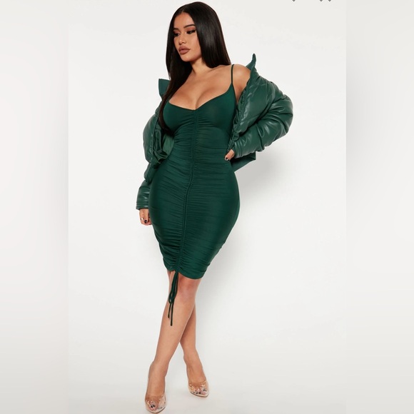 Fashion Nova, size XL, Hunter Green,NWT - Picture 4 of 7